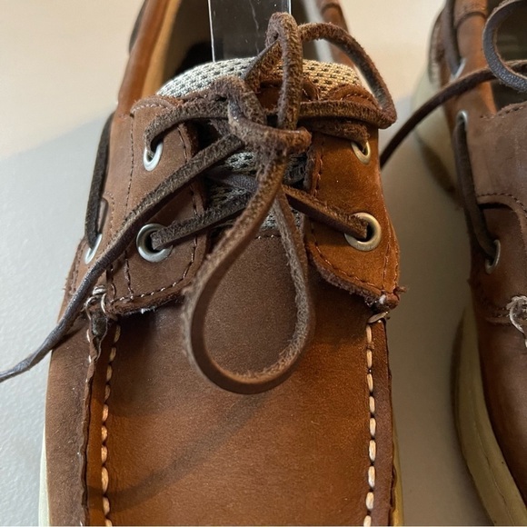 Bjorndal size 7 Chesapeake 131009 brown boat shoes GUC - Picture 7 of 15